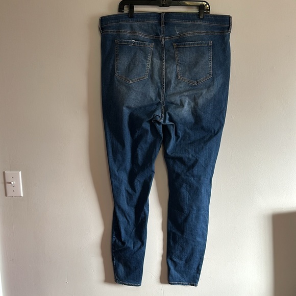 Torrid distressed skinny jeans jeggings size 22XT 22 tall - Picture 4 of 5